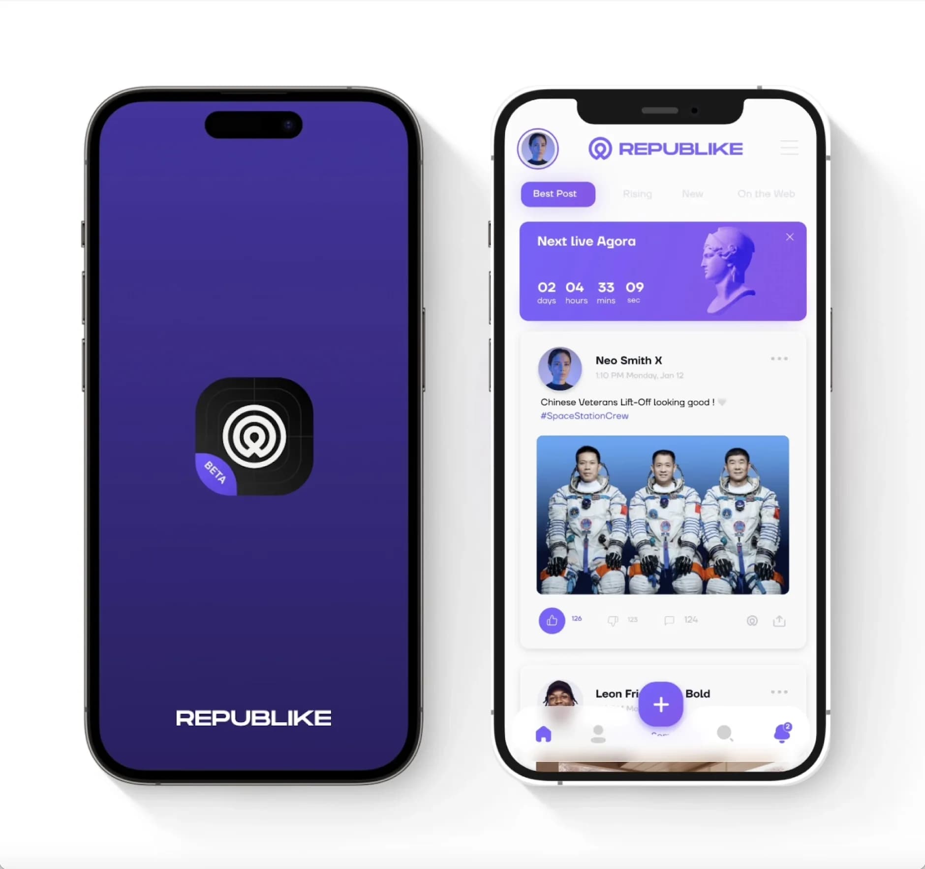 Republike - application mobile développée par Fabrice PAYET