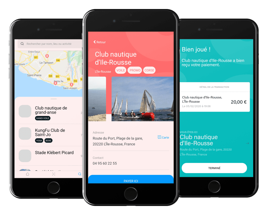 CryptoSport - application mobile développée par Fabrice PAYET